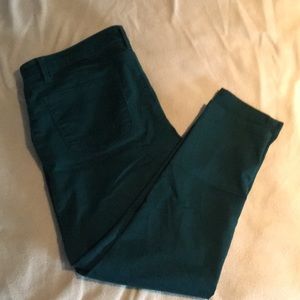 High waisted skinny jeans